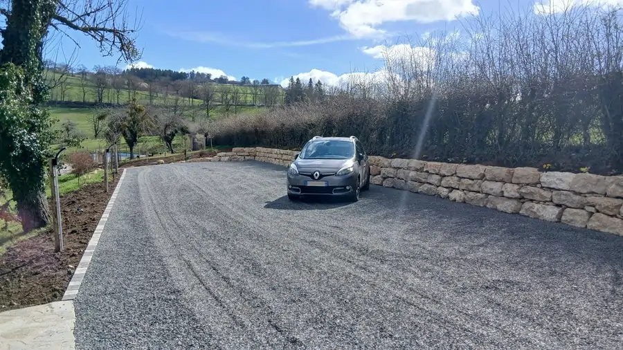 Parking du domaine de la plume à la gimond